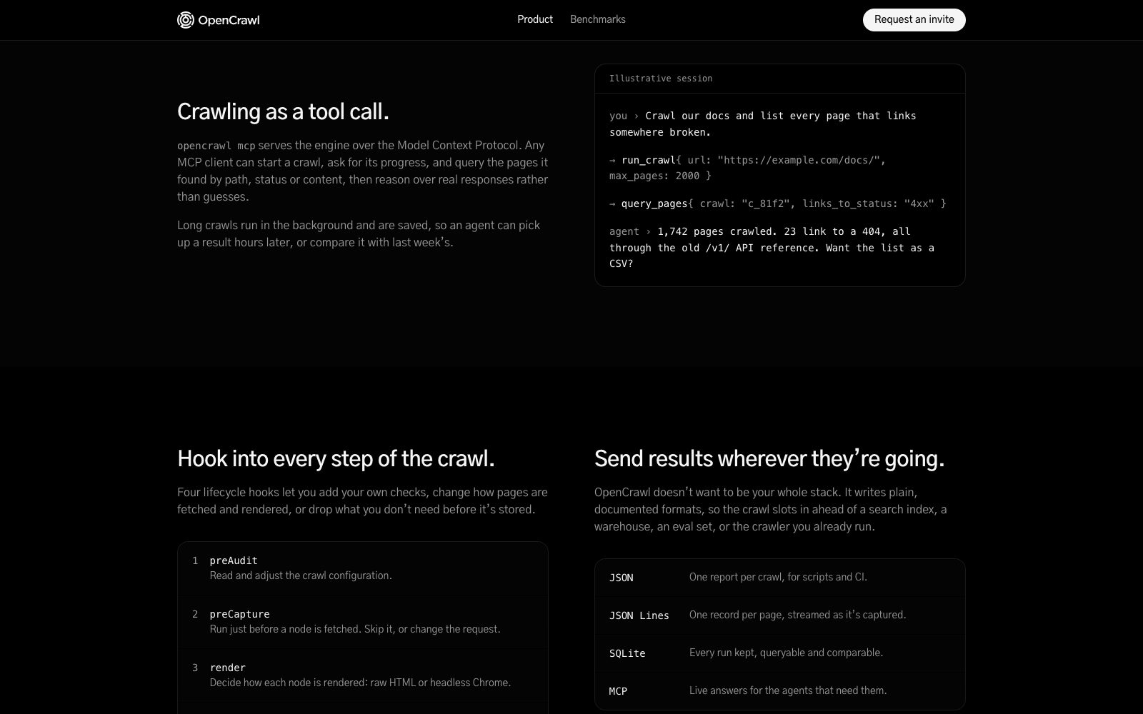 MCP tool call example and plugin hooks